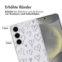 imoshion Design Hülle für das Samsung Galaxy S25 - Hearts