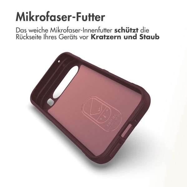 imoshion EasyGrip Back Cover für das Google Pixel 9 / 9 Pro - Aubergine