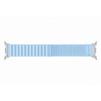 Samsung Original Fabric Armband für  Samsung Galaxy Watch 9 (40/44mm) / Watch 8 (40/44mm) / Classic (46mm) - Größe S/M - Blau
