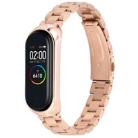 imoshion Edelstahlarmband für das Xiaomi Mi Band 3 / 4 - Rose Gold