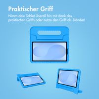 imoshion Schutzhülle mit Handgriff kindersicher Samsung Galaxy Tab A11 / A9 8.7 Zoll - Blau