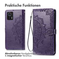 imoshion Mandala Klapphülle Motorola Edge 30 Neo - Violett