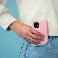 imoshion Luxuriöse Klapphülle Rosa für das Motorola Moto G8 Power