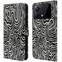 imoshion Design Klapphülle Xiaomi Poco X6 Pro - Black And White