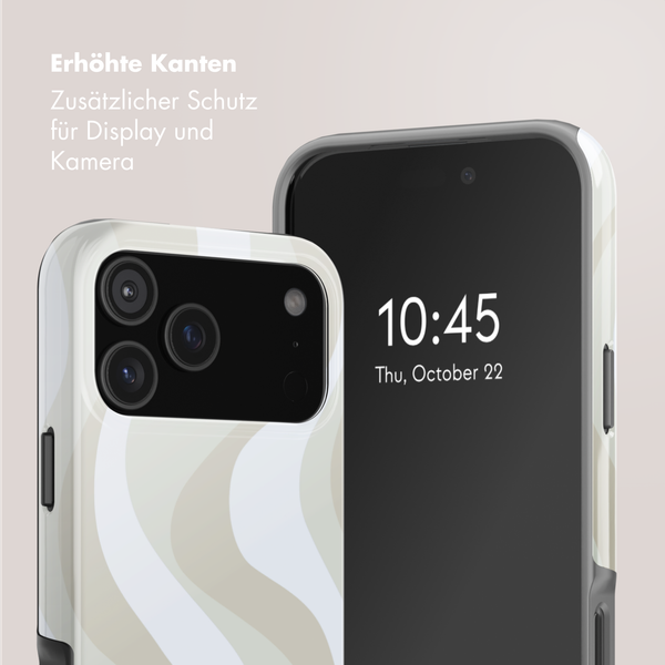 Selencia Vivid Rückabdeckung mit MagSafe Apple iPhone 17 Pro - Desert Waves Beige