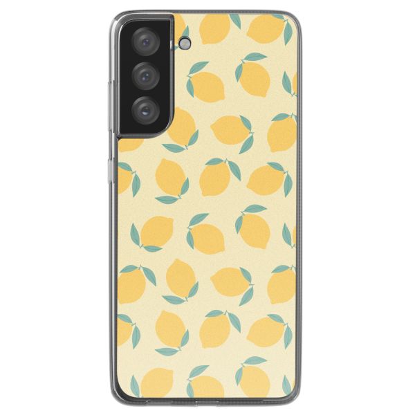 imoshion  Design Hülle für das Samsung Galaxy S21 FE - Citrus Dream