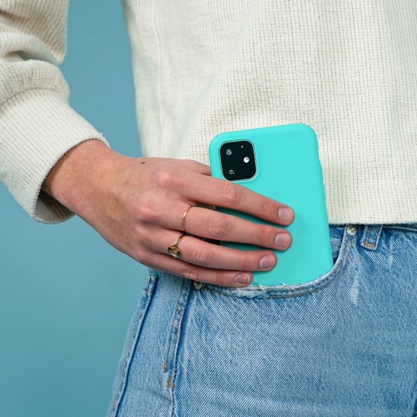 imoshion Color TPU Hülle Mintgrün für Samsung Galaxy A20e