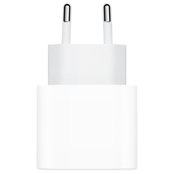 Apple Set USB-C | USB-C Power Adapter 20 Watt + USB-C auf USB-C Ladekabel - 2 Meter - Weiß