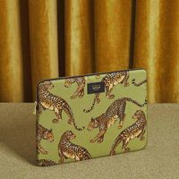 Wouf Daily Laptop Hülle 13-14 Zoll - Laptop Sleeve - Olive Leopard