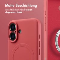 imoshion Color Back Cover mit MagSafe Apple iPhone 16 - Dusty Rose