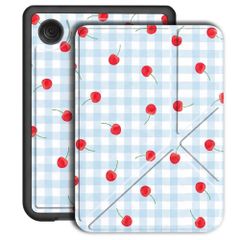 imoshion Design Klappbare Klapphülle Kobo Clara Colour / BW - Cherry Check
