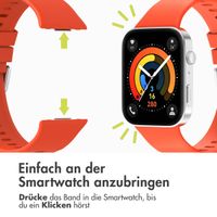 imoshion Silikonarmband für das Huawei Watch Fit 3 - Orange