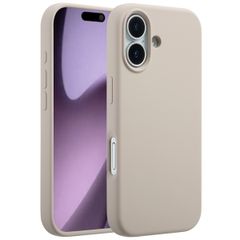 Accezz Liquid Silikoncase mit MagSafe Apple iPhone 17 - Stone