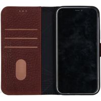 Decoded 2 in 1 Leather Klapphülle für das iPhone 12 (Pro) - Braun