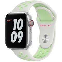 Apple Nike Sport Armband für das  Apple Watch Series 1 t/m 9 / SE (38/40/41 mm) | Series 10 / 11 (42 mm) - Spruce Aura / Vapor Green
