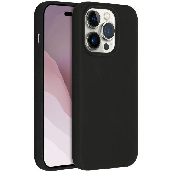 Accezz Liquid Silikoncase mit MagSafe für das iPhone 14 Pro - Schwarz