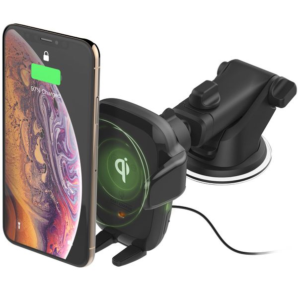 iOttie AutoSense Wireless Fast Charging Mount - Handyhalterung Auto - Armaturenbrett und Windschutzscheibe - Kabelloses Ladegerät