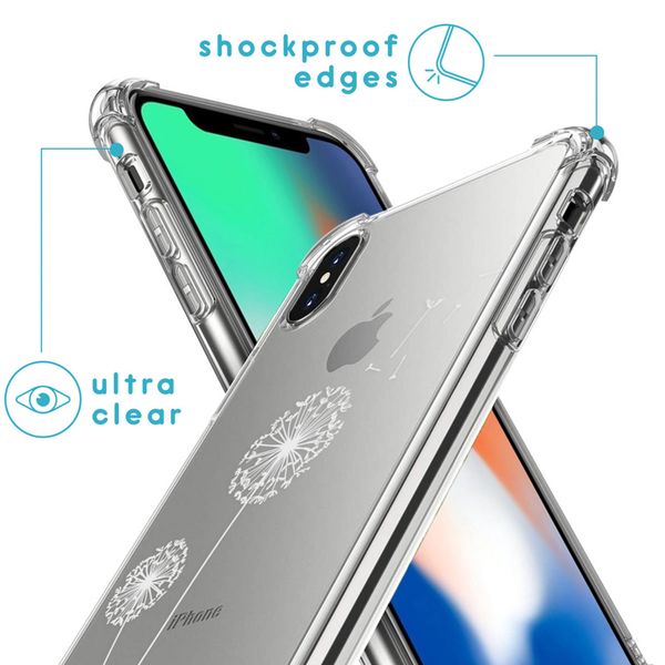 imoshion Design Hülle mit Band Apple iPhone X / Xs - Dandelion