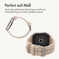 imoshion Corduroy-Band für Apple Watch | 44/45/46/49 mm - Beige