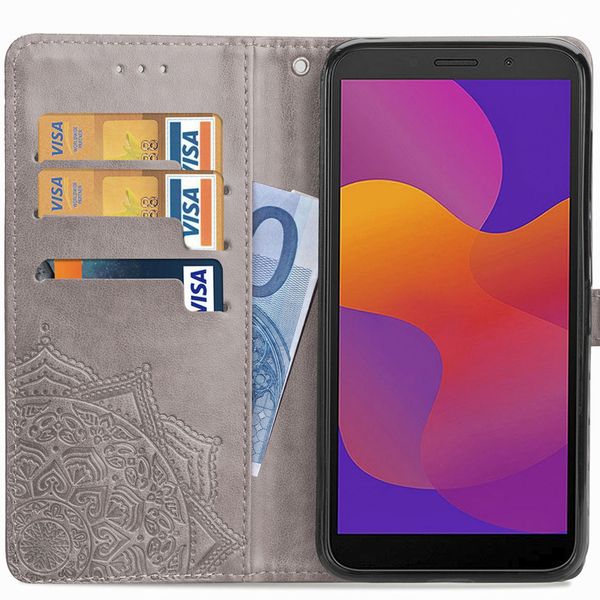 imoshion Mandala Klapphülle Huawei Y5p - Grau