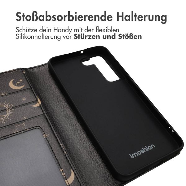 imoshion ﻿Design Klapphülle für das Samsung Galaxy S22 - Sky Black