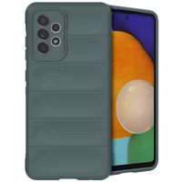 imoshion EasyGrip Back Cover für das Samsung Galaxy A52(s) (5G/4G) - Dunkelgrün
