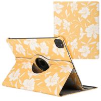 imoshion 360° drehbare Design Klapphülle Apple iPad Pro 13 (2024) M4 - Yellow Flowers
