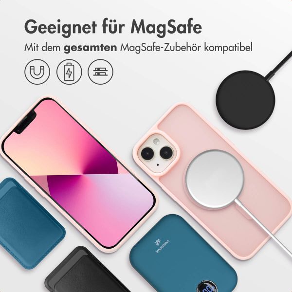 imoshion Color Guard Back Cover mit MagSafe für das iPhone 13 / 14 - Hellrosa