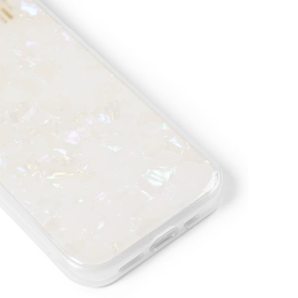 iDeal of Sweden Pearlized Case Apple iPhone 13/14/15/16e - Weiß