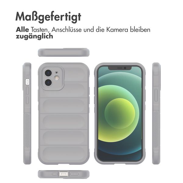 imoshion EasyGrip Back Cover für das iPhone 12 - Grau