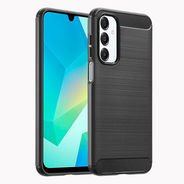 imoshion Brushed Back Cover für das Samsung Galaxy A16 5G - Schwarz