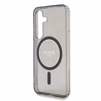 Guess MagSafe IML Glitter Gradient Case für das Samsung Galaxy S25 - Black