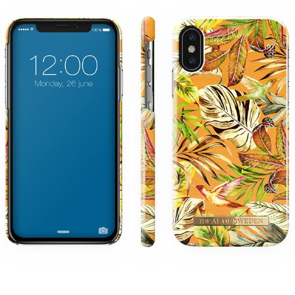 iDeal of Sweden Fashion Back Case für das iPhone Xs / X - Mango Jungle