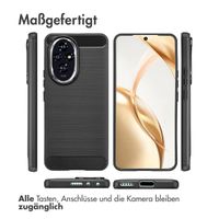 imoshion Brushed Back Cover für das Honor 200 - Schwarz