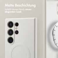 imoshion Color Back Cover mit MagSafe Samsung Galaxy S24 Ultra - Beige