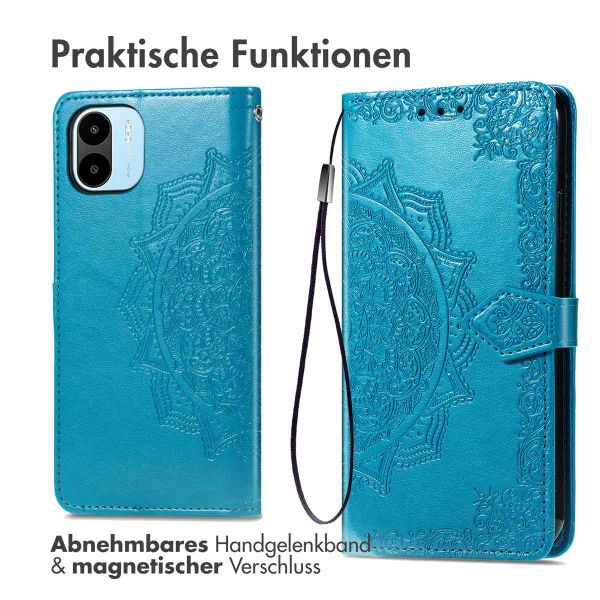 imoshion Mandala Klapphülle Xiaomi Redmi A1 / A2 - Türkis
