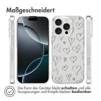 imoshion Design Hülle für das Apple iPhone 16 Pro - Hearts