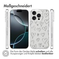 imoshion Design Hülle für das iPhone 16 Pro - Hearts