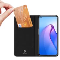 Dux Ducis Slim TPU Klapphülle für das Oppo Reno 8 5G - Schwarz