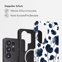 Selencia Vivid Rückabdeckung mit MagSafe Samsung Galaxy S26 Ultra - Midnight Blossom