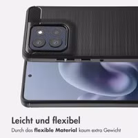 imoshion Brushed Back Cover Motorola Moto G86 - Schwarz