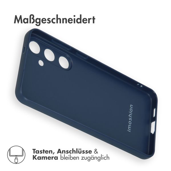 imoshion Color TPU Hülle für das Samsung Galaxy S24 Plus - Dunkelblau