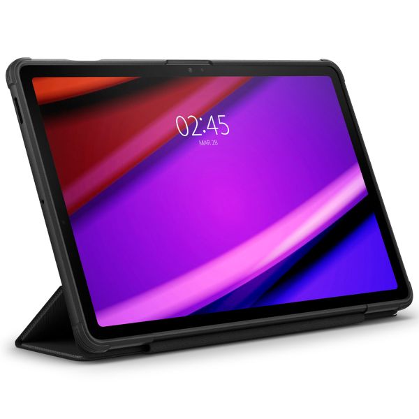Spigen Rugged Armor Pro Klapphülle für das Samsung Galaxy Tab S10 Lite / S10 FE / S9 FE - Schwarz