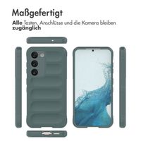 imoshion EasyGrip Back Cover für das Samsung Galaxy S23 Plus - Dunkelgrün