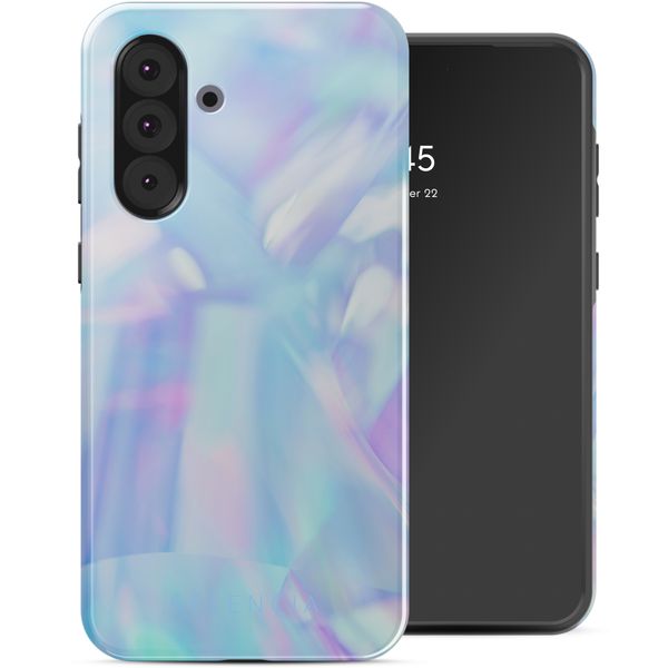 Selencia Vivid Back Cover Samsung Galaxy A36 / A56 - Holographic Blue Dream