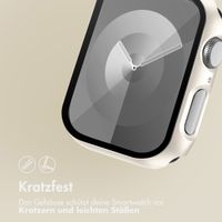 imoshion Full Cover Hard Case für die Apple Watch Series 4 / 5 / 6 / SE – 44 mm – Starlight