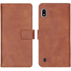 imoshion Luxuriöse Klapphülle Samsung Galaxy A10 - Braun