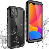 Redpepper Dot Plus Waterproof Case für das Apple iPhone 13 Pro Max - Schwarz