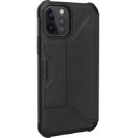 UAG Metropolis Klapphülle iPhone 12 (Pro) - Leather Black