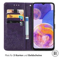 imoshion Mandala Klapphülle für das Samsung Galaxy A23 (5G) - Violett